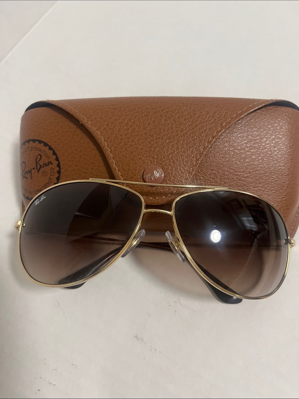 Ray-Ban Unisex 63 mm Aviator Sunglasses